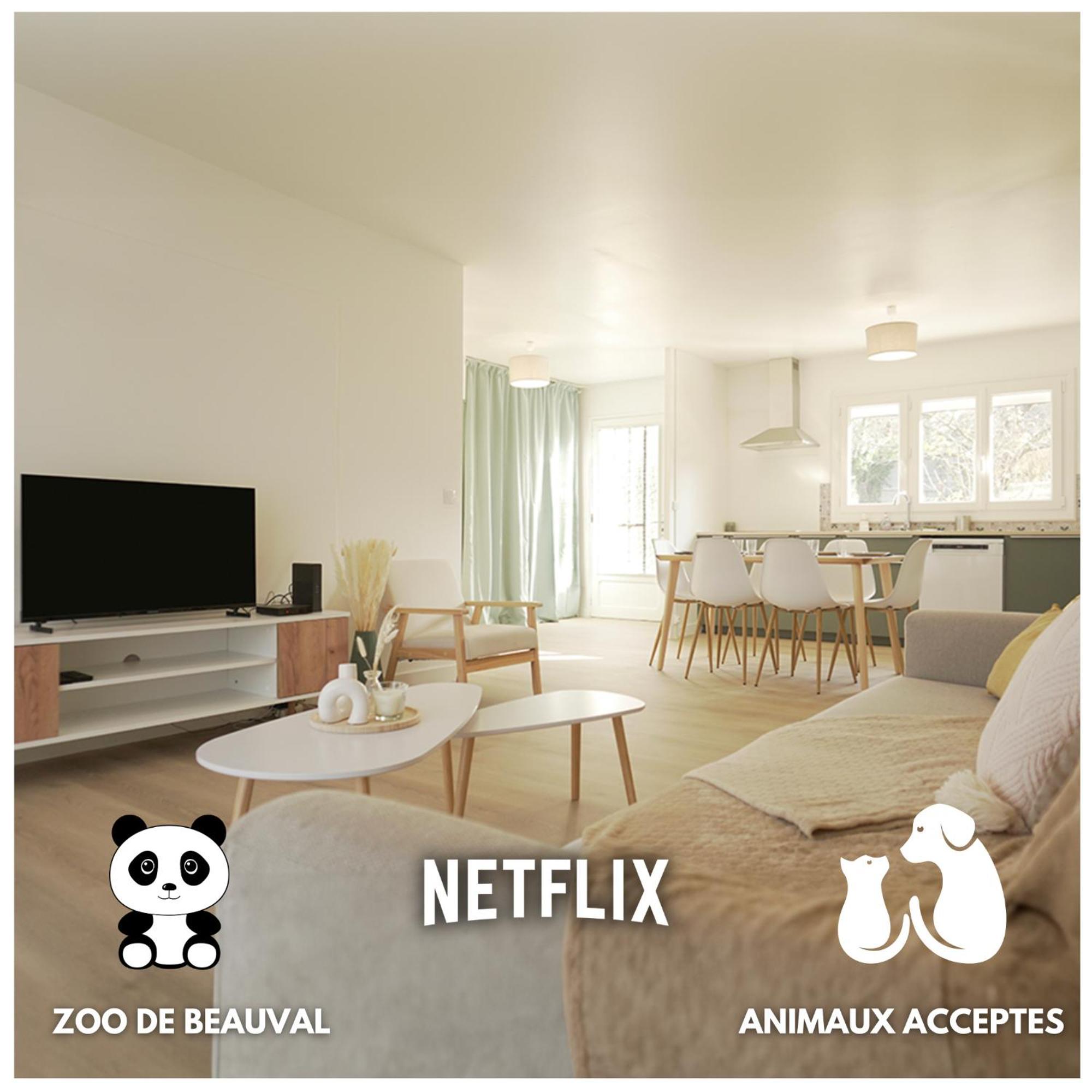 Au Calme - Maison Avec Grand Jardin - Proche Zoo De Beauval Vicq-sur-Nahon Ngoại thất bức ảnh